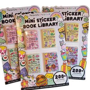 Mini Sticker Set of 3 - 600 Mini Stickers